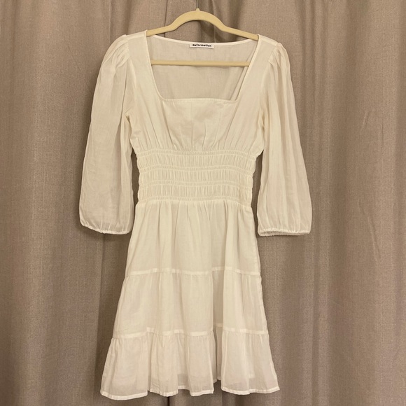 Reformation Dresses & Skirts - Reformation White Mini Dress